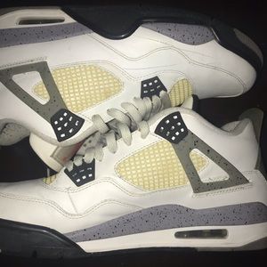 Jordan 4s “white cement” 2012